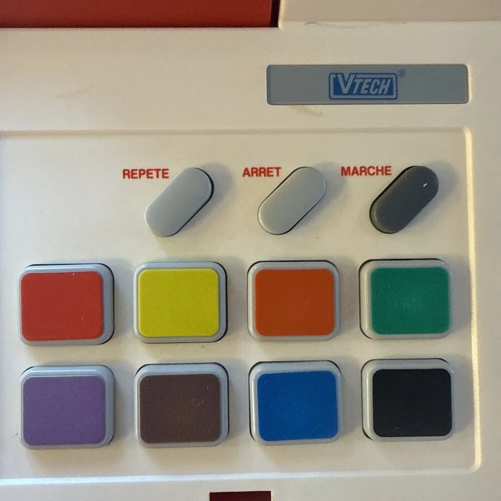 FRENCH Vintage 1989 Vtech Little Talking Scholar Interactive WORKING - 25 Cards - Picture 8 of 14